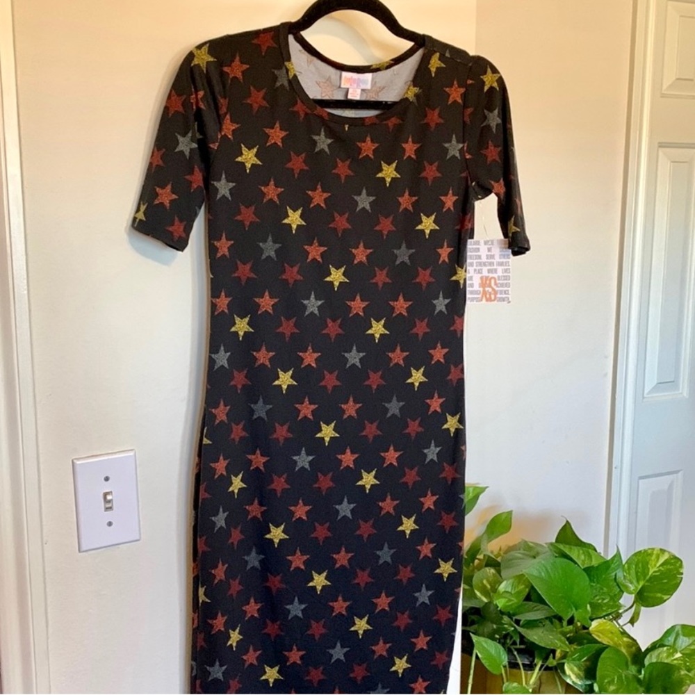 LuLaRoe Julia XS Star Dress